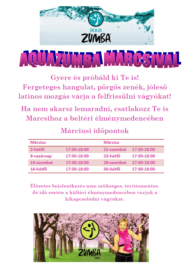 Aquazumba Marcsival