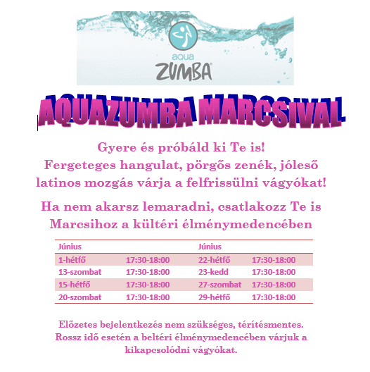 Aquazumba Marcsival