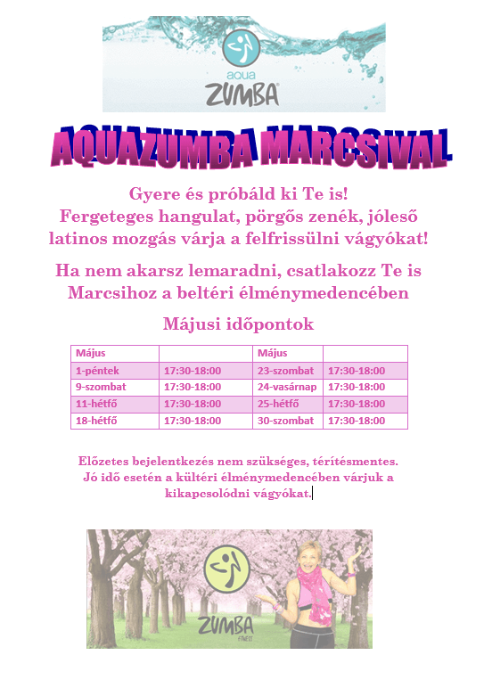 Aquazumba Marcsival